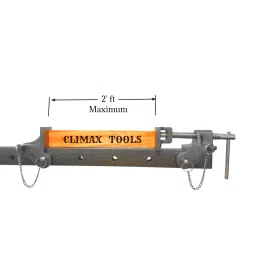 CLIMAX 1.52 m (5 Feet) Cramp head set Rapid woodworking carpentry pipe vice-picture-46