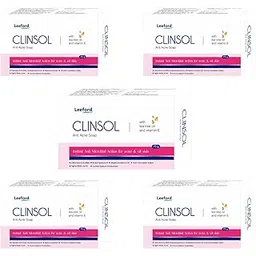 CLINSOL Soap (75 g, Pack of 5) With Bog Of Beauty Product 10 Gram-picture-16