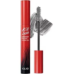 Clio Professional Clio Kill Lash Superproof Mascara | Ultra-Volumizing, Smudge-Proof, Clump-Free, Curl-Holding, Long-Lasting | Extreme Volume (#04), 0.24 Fl Oz-picture-23