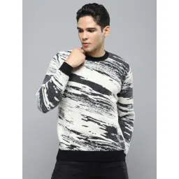 Cloak & Decker by Monte Carlo Black Regular Fit Printed Pullover-picture-22