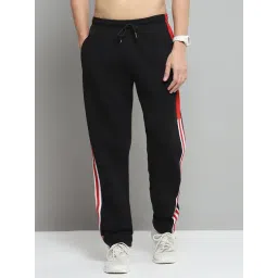 Cloak & Decker by Monte Carlo Black Regular Fit Trackpants-picture-37