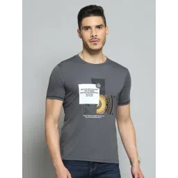 Cloak & Decker by Monte Carlo Charcoal Polyester Regular Fit Printed T-Shirt-picture-13