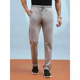 Cloak & Decker by Monte Carlo Grey Regular Fit Sports Trackpants-picture-43