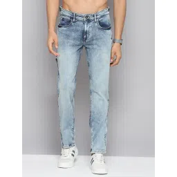 Cloak & Decker by Monte Carlo Ice Blue Regular Fit Jeans-picture-23