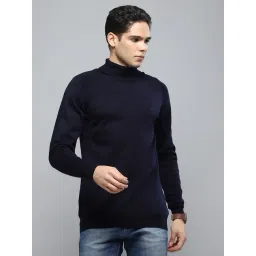 Cloak & Decker by Monte Carlo Navy Blue Regular Fit Pullover-picture-39