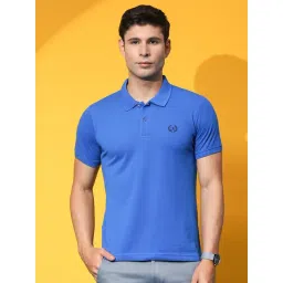 Cloak & Decker by Monte Carlo Royal Blue Regular Fit Polo T-Shirt-picture-22