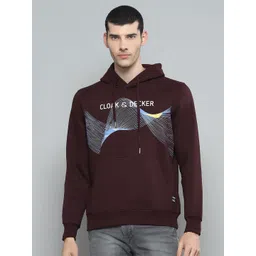 Cloak & Decker Men Printed Hooded Sweatshirt-picture-26