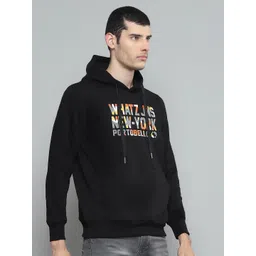 Cloak & Decker Men Printed Hooded Sweatshirt image 2