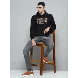 Cloak & Decker Men Printed Hooded Sweatshirt image 5
