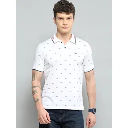 Cloak & Decker Men Printed Polo Collar T-shirt-picture-29