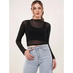 clobug Net Crop Top-picture-11