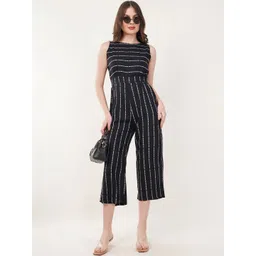 clobug Striped Culotte Jumpsuit-picture-37