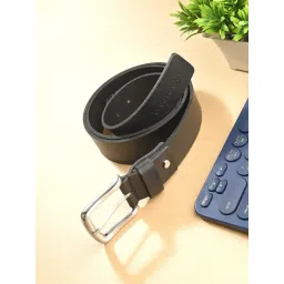 Clog London Black Leather Casual Belt-picture-13