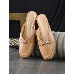 CLOG LONDON Embellished Comfort Heels Mules-image-36