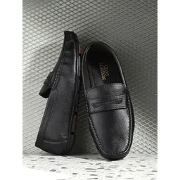 CLOG LONDON Men Leather Square Toe Loafers-picture-13