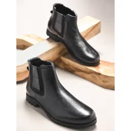 Clog London Men's Black Chelsea Boots-picture-22