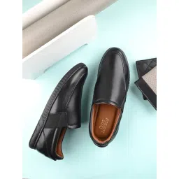 Clog London Men's Black Formal Loafers-picture-48