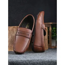Clog London Men's Tan Casual Loafers-picture-34
