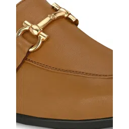 Clog London Men's Tan Formal Loafers image 4