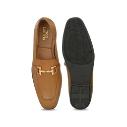 Clog London Men's Tan Formal Loafers image 5