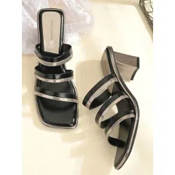 Clog London Women's Black Casual Sandals-picture-38