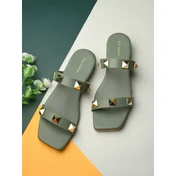 Clog London Women's Green Casual Sandals-picture-33