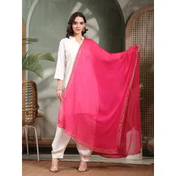 Clora Creation Gotta Patti Chiffon Dupatta-picture-30