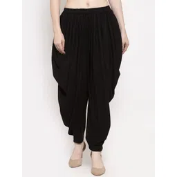 Clora Creation Women Black Solid Dhoti Salwar-picture-21