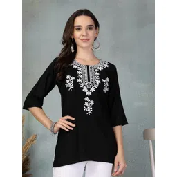 Clora Creation Women Embroidered Tunic-picture-27