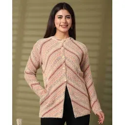 clora creation Women Woven Cardigan with Full Sleeves-picture-38
