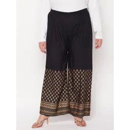 CLORA CREATION PLUS Women Floral Printed Ethnic Palazzos-picture-22