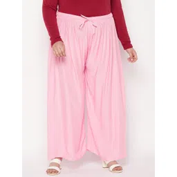 CLORA CREATION PLUS Women Plus Size Straight Palazzos-picture-22