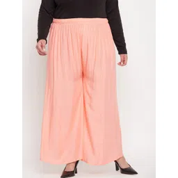 CLORA CREATION PLUS Women Wide Leg Fit Palazzos-picture-25