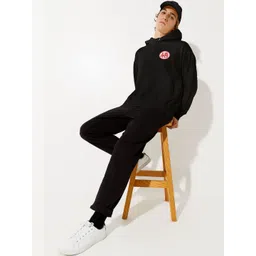 Cloroot Men Printed Hooded Sweatshirt-picture-17