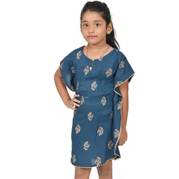 Cloth Bites Floral Print Flutter Sleeve Blouson Crop Top-picture-12