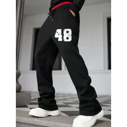 CLOTH N CODE Men Printed Relaxed Straight Fit Trousers-picture-40