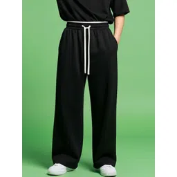 CLOTH N CODE Men Relaxed Loose Fit Trousers-picture-10