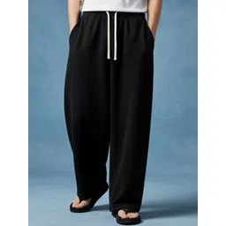 CLOTH N CODE Men Relaxed Loose Fit Trousers-picture-20