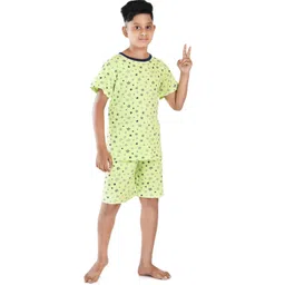 Clothe Funn Boys Printed T-shirt with Shorts-picture-13