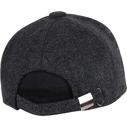 CLOTHERA Men's Winter Warm Baseball Cap with Foldable Ear Flaps for Outdoor image 4