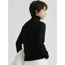 CLOTHIFY Boys Turtle Neck Woollen Winter Pullover Sweater image 5