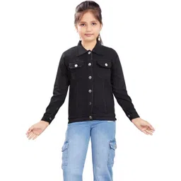 CLOTHIFY Girls Lightweight Denim Jacket-picture-29