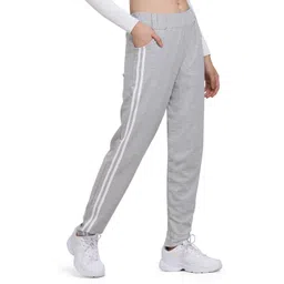 clothina Women Solid Pink Track Pants image 3