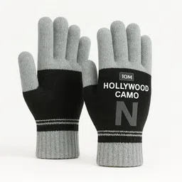 clothing zone Self Design Winter Men Gloves-picture-23