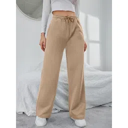 CLOTHINK INDIA Women Relaxed Fit High-Rise Organic Cotton Trouser-picture-30