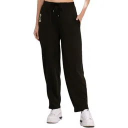 clothink india Women Solid Black Track Pants-picture-16