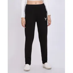 clothmaster Women Solid Black Track Pants-picture-28