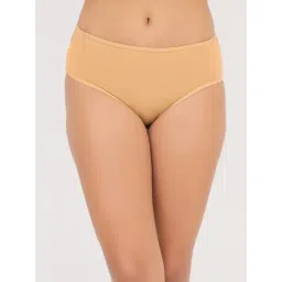 Clovia Beige Cotton Graphic Printed Panties-picture-37
