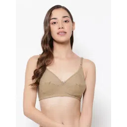 Clovia Beige Full Coverage Non-Wired Bra-picture-32