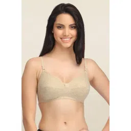 Clovia Beige Non Padded Bra-picture-41